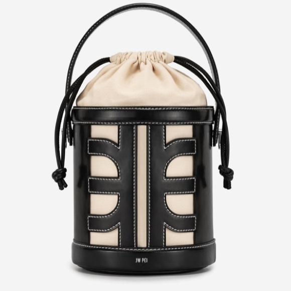 JW PEI BUCKET BAG (BLACK AND WHITE) BNWT - Picture 4 of 4